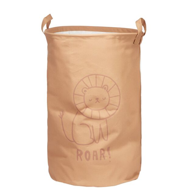 Pani&egrave;re de rangement enfant souple motif renard &Oslash;34xH52cm