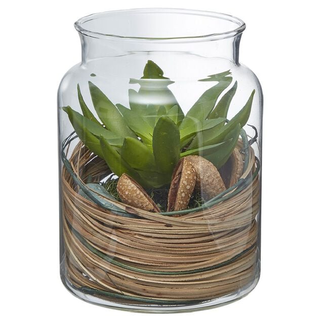 Plante artificielle en pot