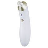 Aspirateur à point noir blanc et doré