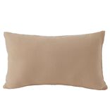 Housse de coussin 30x50cm gaze de coton orange