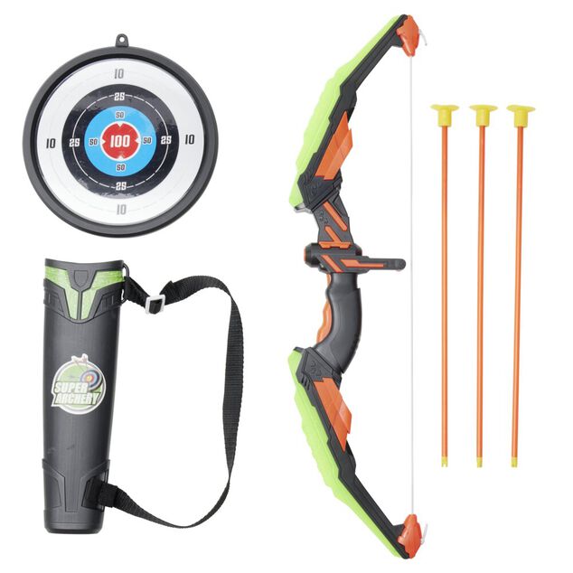 Set de tir &agrave; l'arc complet avec 6 accessoires