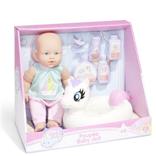 Poupon baigneur 6 accessoires