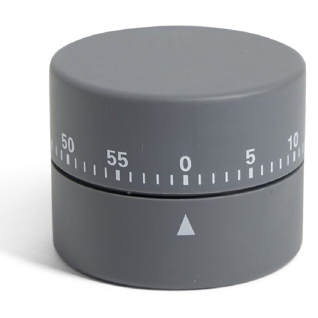 Minuteur de cuisine 60 minutes gris