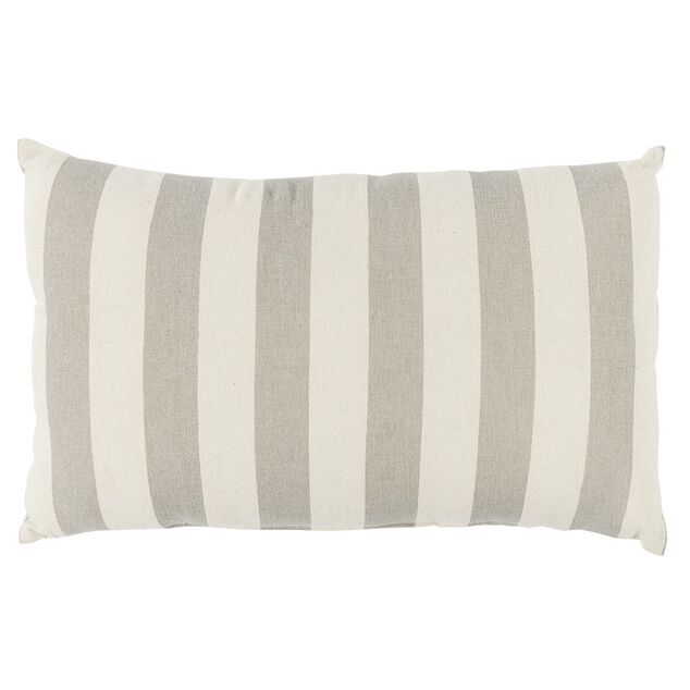 Coussin d&eacute;co 30x50cm bayad&egrave;res beige