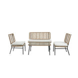 Salon de jardin 4 personnes Bali