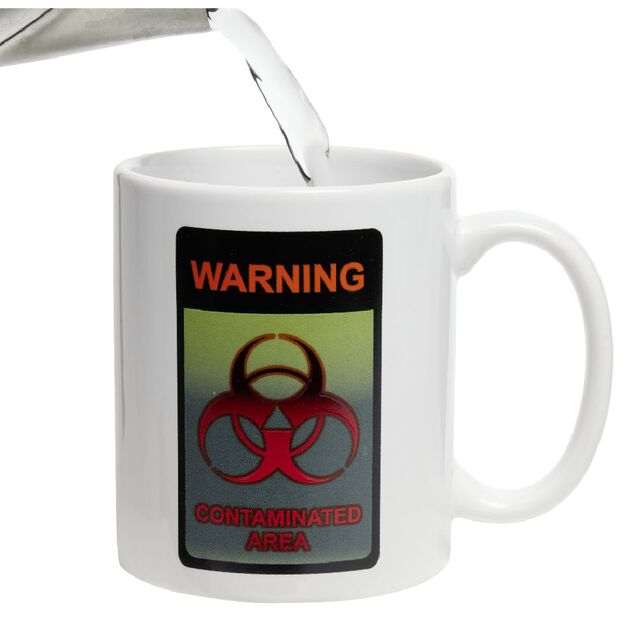 Mug thermor&eacute;actif en c&eacute;ramique &Oslash;8 cm