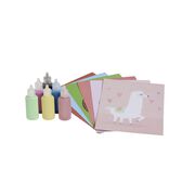 Activit&eacute; carte &agrave; sable color&eacute; x6