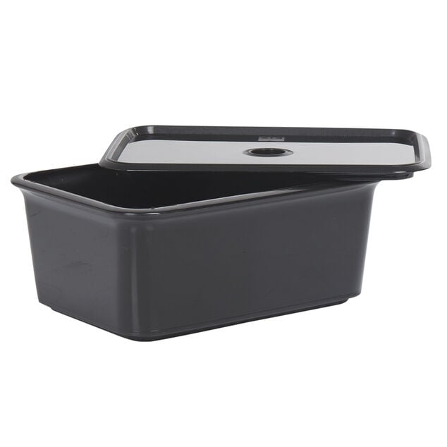 Bo&icirc;te de rangement 3 L noir