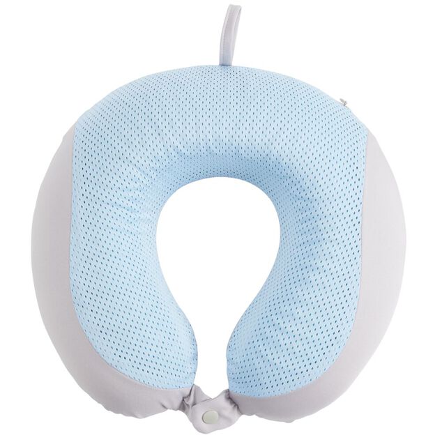 Coussin de voyage rafra&icirc;chissant gris