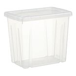 Bo&icirc;te de rangement transparente avec couvercle 8,8L
