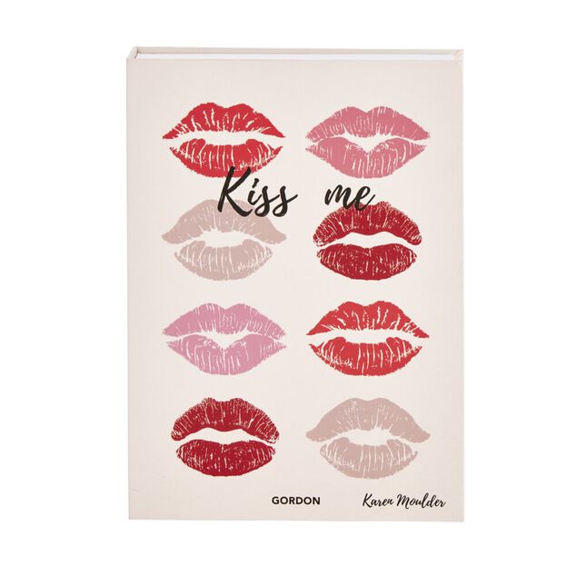 Bo&icirc;te forme livre th&egrave;me amour 25x18x&Eacute;p3,7cm