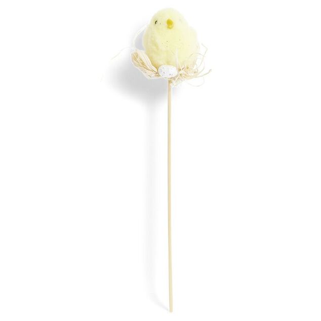 Pic &agrave; planter poussin P&acirc;ques jaune ou blanc