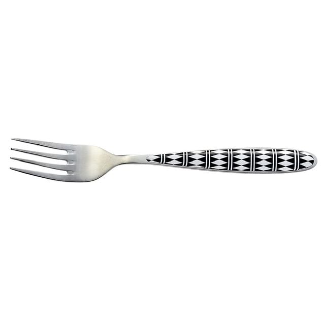 Fourchette Losange noir et blanc