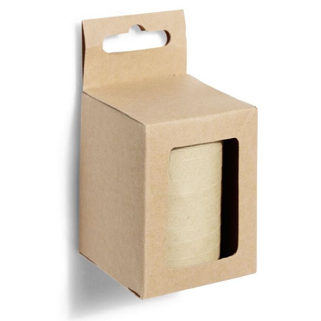 Rouleau bolduc marron 10m