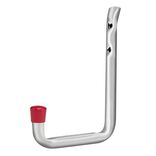 Crochet bricolage multifonction m&eacute;tal gris chrom&eacute; 11x15cm