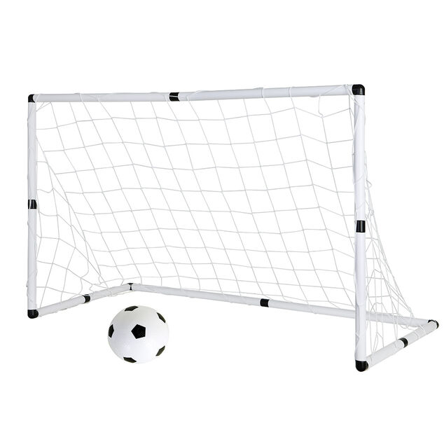 But de football 2en1 avec ballon et gonfleur