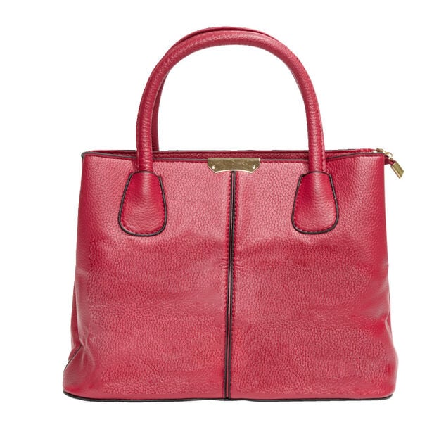 Sac &agrave; main simili petite anse et bandouli&egrave;re amovible 30x13xH22cm - 3 mod&egrave;les