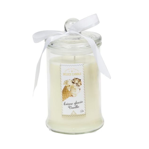 Bougie senteur Cr&egrave;me glac&eacute;e vanille