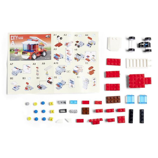 Véhicule d'urgence à construire 16 pièces