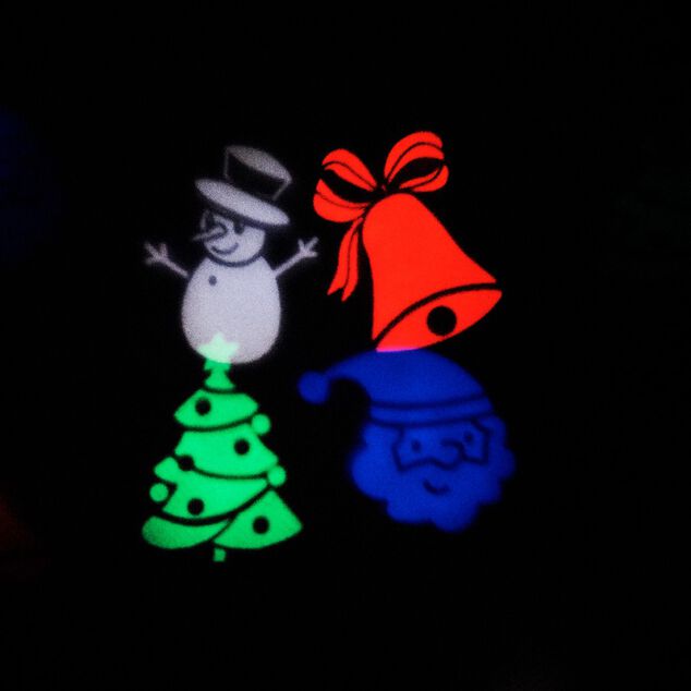 Bougie projection 4 LED