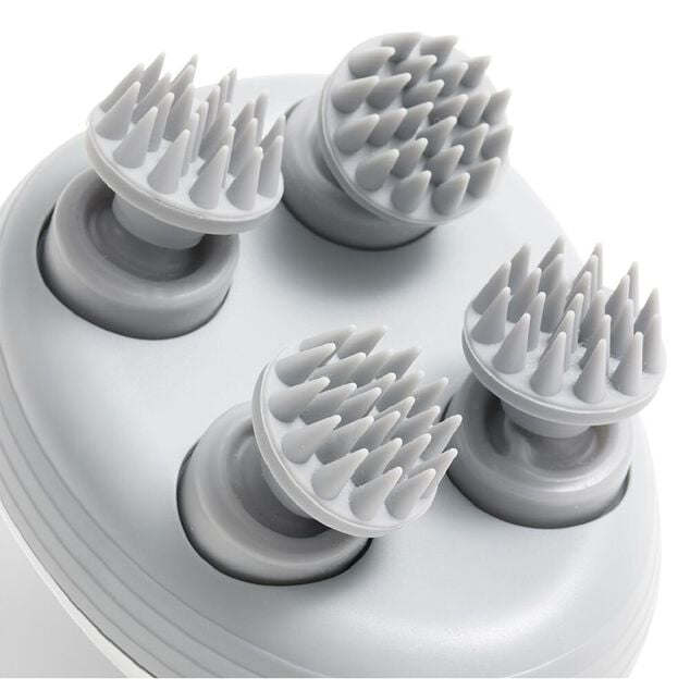 Masseur rotatif &eacute;lectrique &agrave; 4 t&ecirc;tes