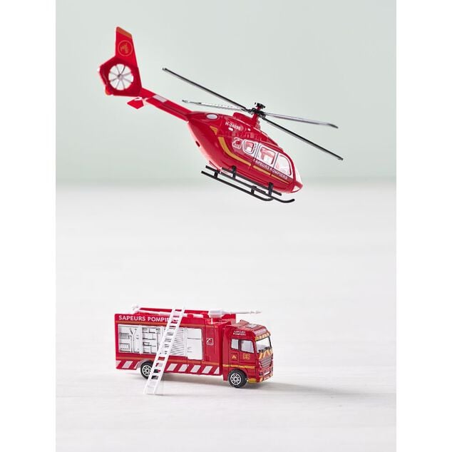 Coffret 2 véhicules d'intervention
