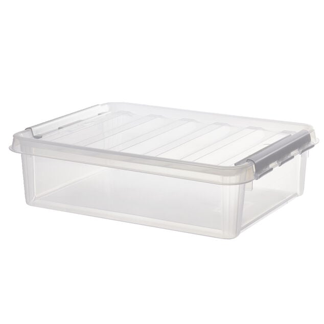 Bo&icirc;te de rangement Smartstore Classic plastique transparent 8L