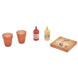 Mallette de jeu four à pizza 25 pièces