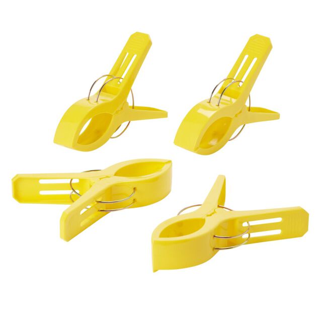 Clip pince serviette de plage x4