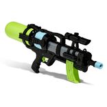 Pistolet &agrave; eau bleu et vert L65cm