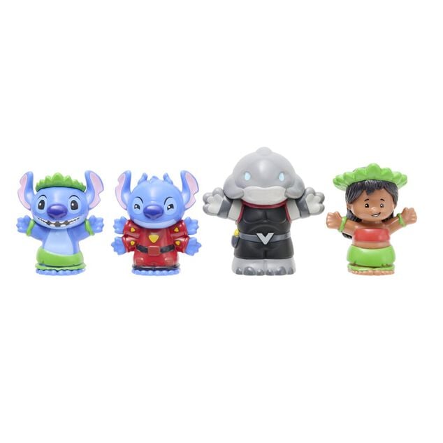 Figurines Little People Lilo & Stitch x4