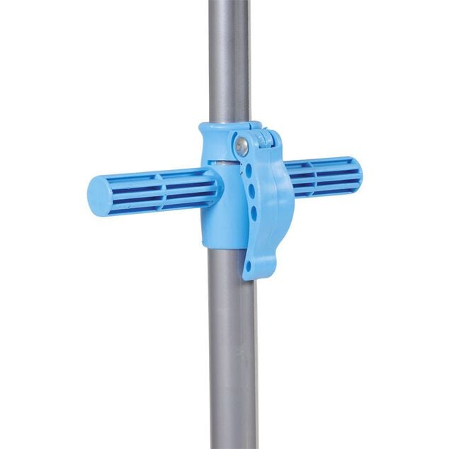 Parasol de plage ray&eacute; inclinable &Oslash;180xH195cm