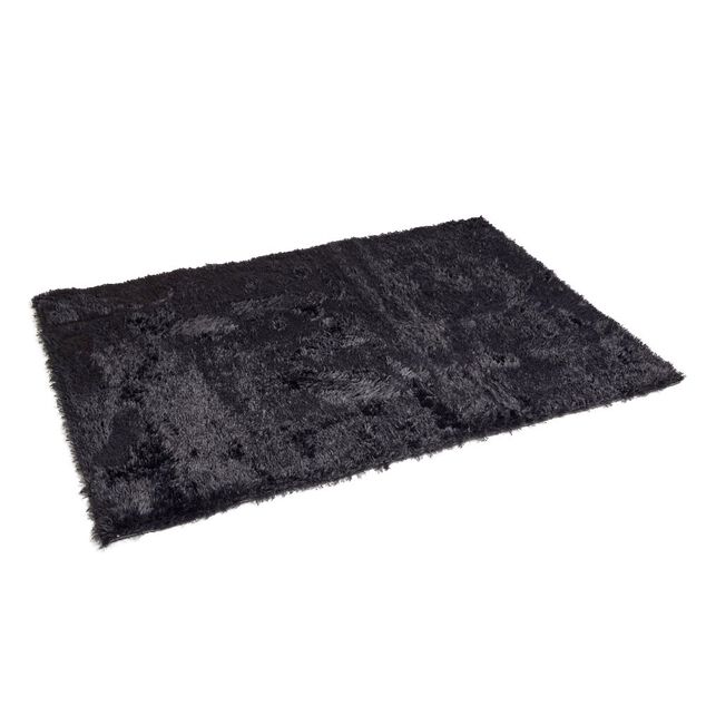 Tapis Shaggy 130x190cm polyester 3 coloris