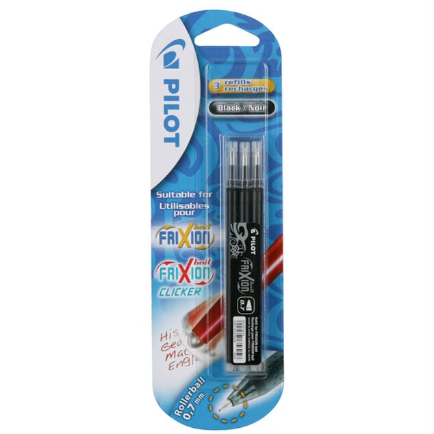 Recharge Special Frixion noir x3