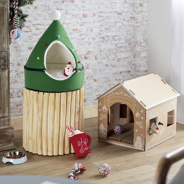 Niche design sapin de No&euml;l 2 en 1