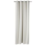 Rideau occultant porte beige 135x240cm
