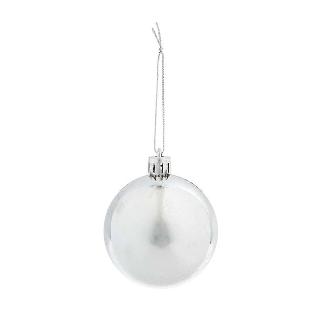 Boule de Noël argent x 32