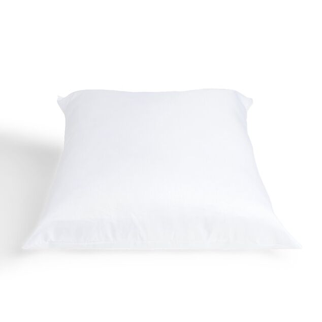 Oreiller confort moelleux 60x60cm polyester blanc