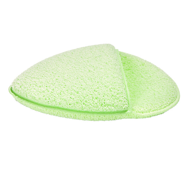 Brosse nettoyante visage en silicone et &eacute;ponge