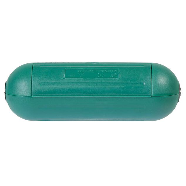 Bo&icirc;tier &eacute;tanche protection c&acirc;ble &eacute;lectrique vert