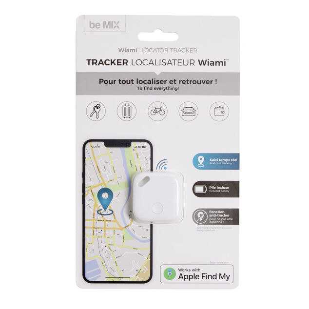 Traqueur localisateur blanc