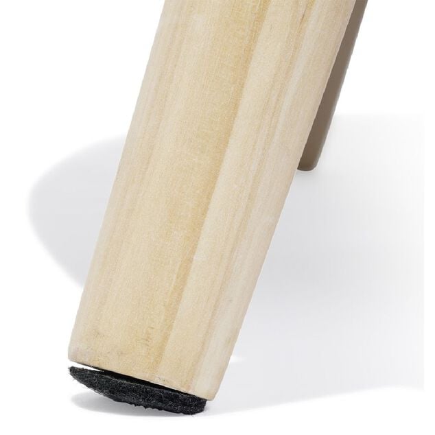 Canap&eacute; Joseph curly effet laine boucl&eacute;e blanc  - L137xP69xH79 d