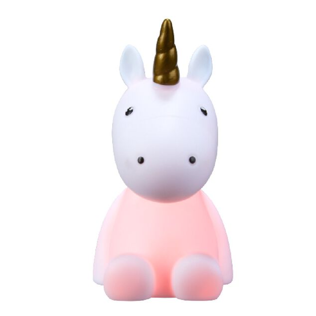Veilleuse led licorne arc en ciel