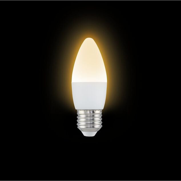 Ampoule LED E27 blanc chaud 4,9W=40W 470lms classe F