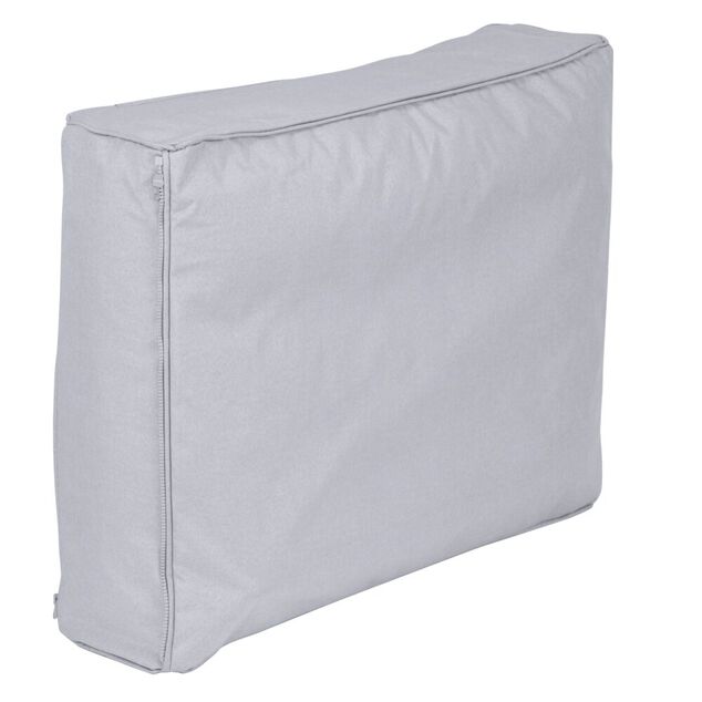 Accoudoir gonflable Burbuja x2 modulable déperlant déhoussable gris 70x20xH55cm