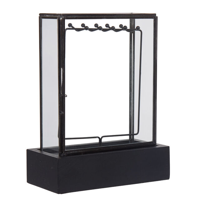 Porte bijoux en forme de coffre en verre collection Urban