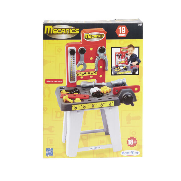 &Eacute;tabli bricolage enfant avec 19 accessoires