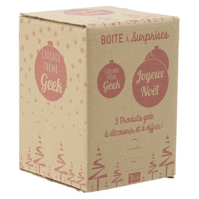 Bo&icirc;te cadeau surprise Geek