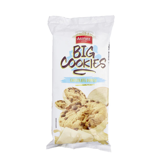 Gâteaux Big Cookies dessous chocolat blanc 140gr
