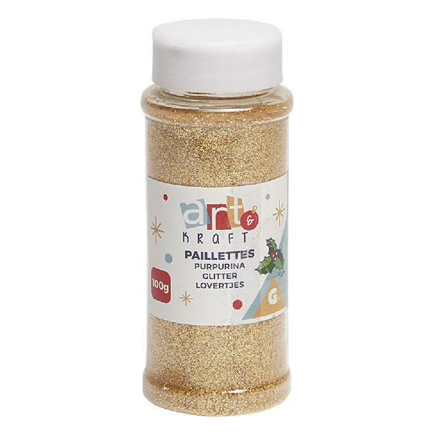 Pot de paillettes